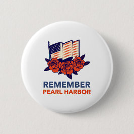 Herinner je Pearl Harbour Ronde Button 5,7 Cm