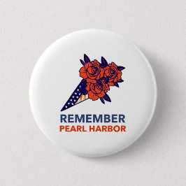 Herinner je Pearl Harbour Ronde Button 5,7 Cm