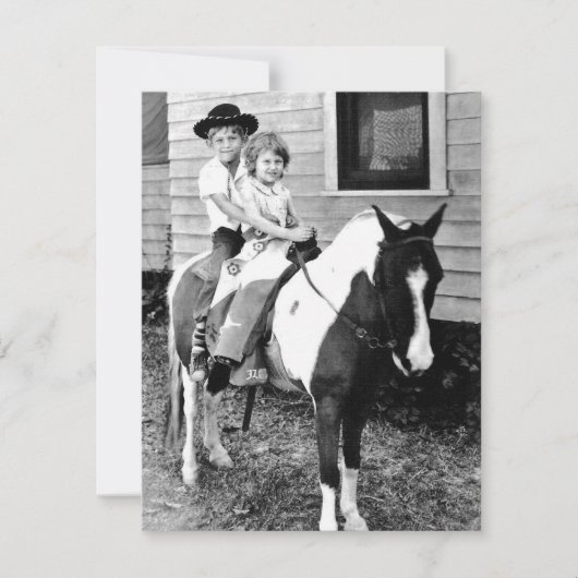 Herinner je Pony Ride-foto's Kaart (Voorkant)