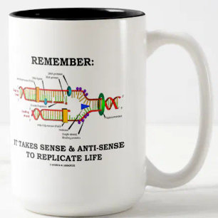 Herinner me: Het vergt verstandig anti-gevoel om t Tweekleurige Koffiemok