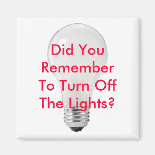 Herinner me om Lichten groene Magnet uit te zetten Magneet