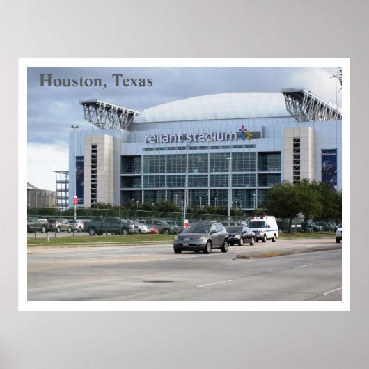 Herinner Reliant Stadium Poster (Voorkant)