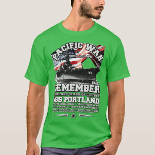 HERINNER USS Portland US kruiser T-shirt