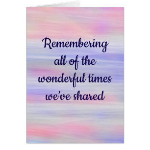 Herinneren aan de prachtige tijden die aan je denk