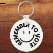 HERINNEREN AAN DE STEMMING - ROOIEMOJI SLEUTELHANGER (Voorkant)