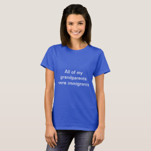 herinneren iedereen eraan dat we familie hebben di t-shirt