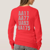 Herinnering 9/11 - dubbelzijdig t-shirt (Achterkant)