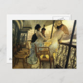 Herinnering aan de bal op het Scheepsbord Briefkaart (Voorkant / Achterkant)