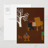 Herinnering aan die late middag... 2007 briefkaart (Voorkant / Achterkant)