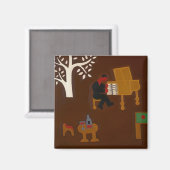 Herinnering aan die late middag... 2007 magneet (Voorkant / Achterkant)