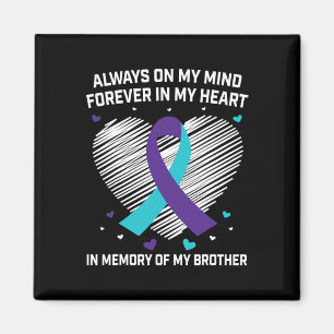 Herinnering aan mijn broer: zelfmoordbewustzijn Pr Magneet