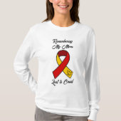 Herinnering aan mijn moeder | Verlies van Covid Me T-shirt (Voorkant)