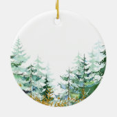 Herinnering aan pap Ornament kerstcadeautjes (Achterkant)