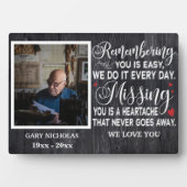 Herinnering aan uw gepersonaliseerde foto van het  fotoplaat (voorkant)