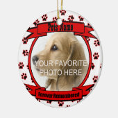 Herinnering aan uw huisvader: Herdenking ornament (Links)