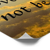 Herinnering Colossians 3:18-19 voor tweeslachtig h Poster (Hoek)