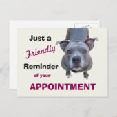 Herinnering diergeneesmiddel Pitbull Briefkaart (Voorkant / Achterkant)