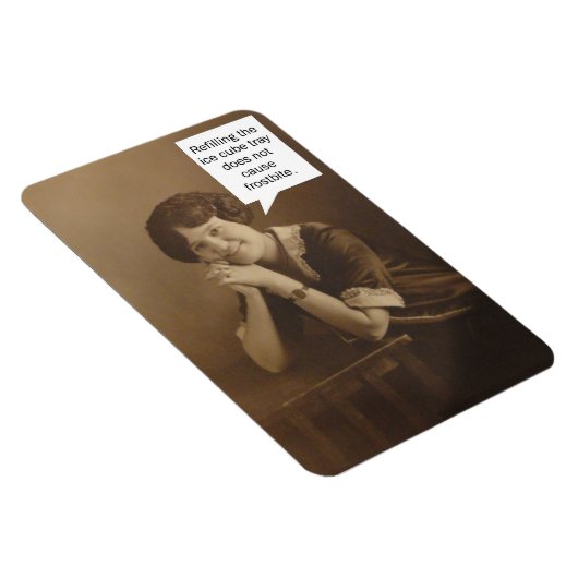 Herinnering ijsblokjeslade magneet (Rechterzijde)