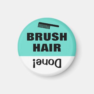 Herinnering magneet uit taaklijst kind