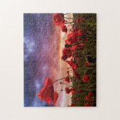 Herinnering | Papavers Legpuzzel (Verticaal)