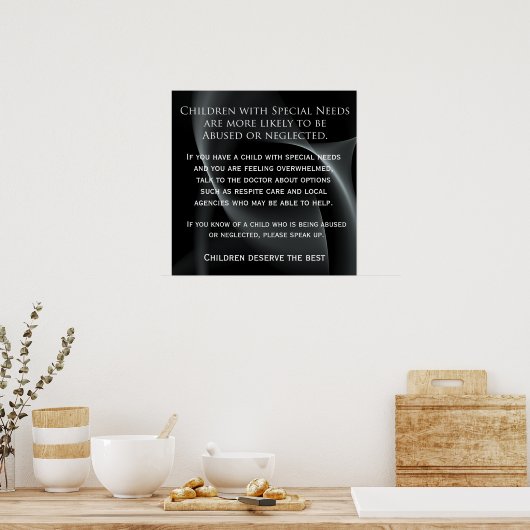 Herinnering patiënt poster (Keuken)