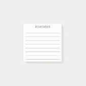 Herinnering post-it® notes (Voorkant)