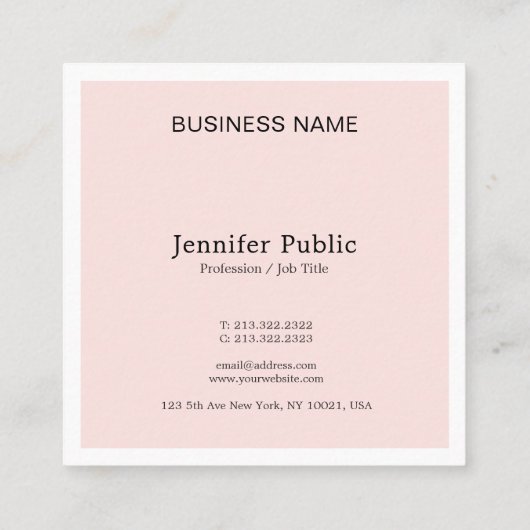 Herinnering voor benoeming Trendy Elegant Design P Afsprakenkaartje (Achterkant)