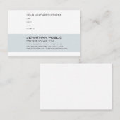 Herinnering voor benoeming van tandarts tandarts afsprakenkaartje (Voorkant / Achterkant)