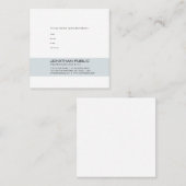 Herinnering voor benoeming van tandarts tandarts afsprakenkaartje (Voorkant / Achterkant)