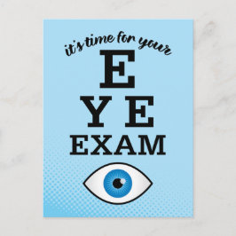 Herinnering voor de aanwijzing van optometrie Ooge Briefkaart
