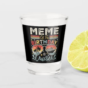 Herinneringen aan de verjaardag van de Cruiser Vac Shot Glas