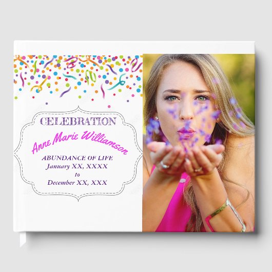 HERINNERINGEN AAN FEEST GASTENBOEK (Voorkant)