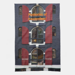 Herinneringen Amsterdam, de eikenboom, de Eiken Bo Theedoek