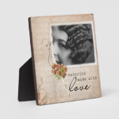 herinneringen Art Plaque Fotoplaat (Voorkant)