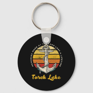 Herinneringen bij Torch Lake blijven een leven lan Sleutelhanger
