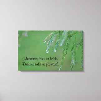 Herinneringen en dromen Canvas