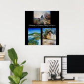 Herinneringen Florence-Toscane Poster (Thuiskantoor)