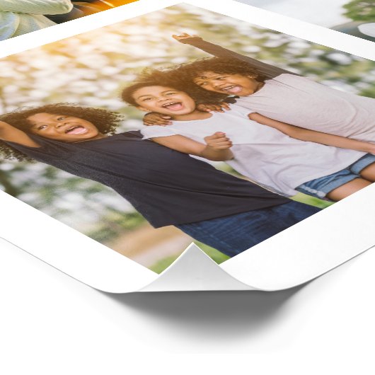 Herinneringen in Beweging: 16 Fotocollage Perfect Poster (Hoek)