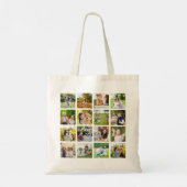 Herinneringen in Beweging: 16 Fotocollage Tote Bag (Achterkant)