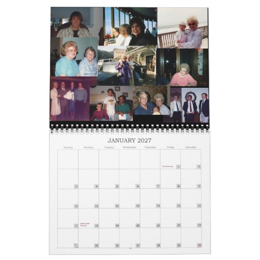 Herinneringen Kalender (Jan 2027)