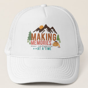 Herinneringen maken Camping Quote Trucker Pet