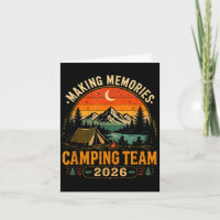 Herinneringen maken camping team 2026 matching