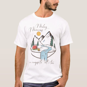 Herinneringen maken Kamperen T-shirt