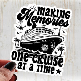 Herinneringen maken One Cruise Family Cruise Match Sticker