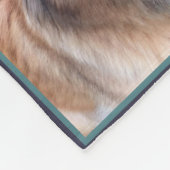 Herinneringen Navy Blue Monogram 10 Foto Collage Fleece Deken (Hoek)