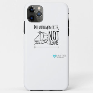 Herinneringen over dromen (pop socket ruimte) iPhone 11 pro max hoesje