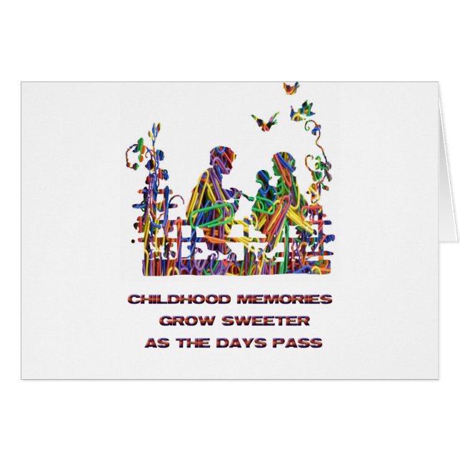 HERINNERINGEN UIT DE KINDERTIJD (Voorkant Horizontaal)