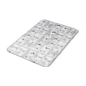 Herinneringen van Charlie Brown bij de pitcher's h Badmat (Gekanteld)