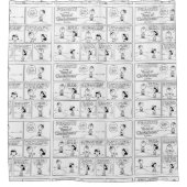 Herinneringen van Charlie Brown bij de pitcher's h Douchegordijn (Voorkant)