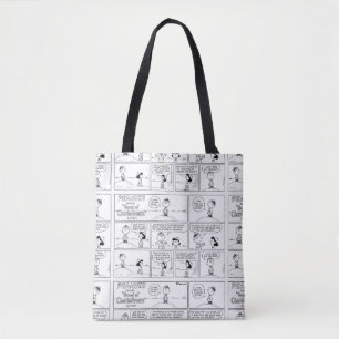 Herinneringen van Charlie Brown bij de pitcher's h Draagtas